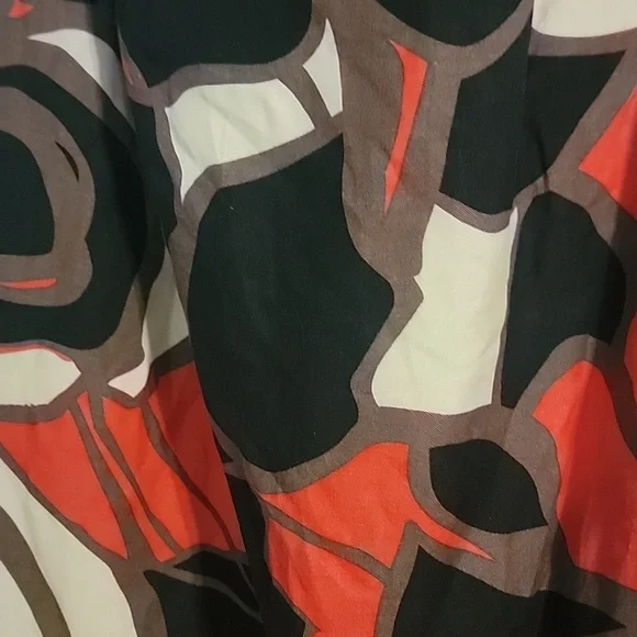 Ashley Stewart Strapless Dress - Red, Black, Cream - Picture 2 of 3